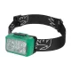 Falcon Eye Trek - USB LED fejlámpa, 330lm, zöld/fekete