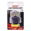 Falcon Eye Quest - USB LED fejlámpa, 415lm, fekete