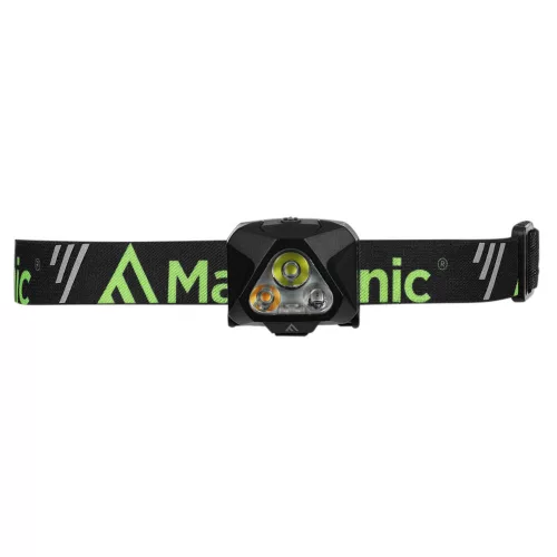 Mactronic Illuma - USB fejlámpa, 430lm, fekete