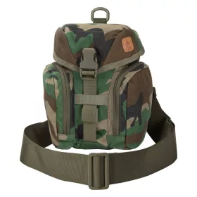   Helikon Essential Kitbag Nylon - taktikai válltáska, 2,5L (22 x 20 x 10 cm), sötétzöld katonai mintás