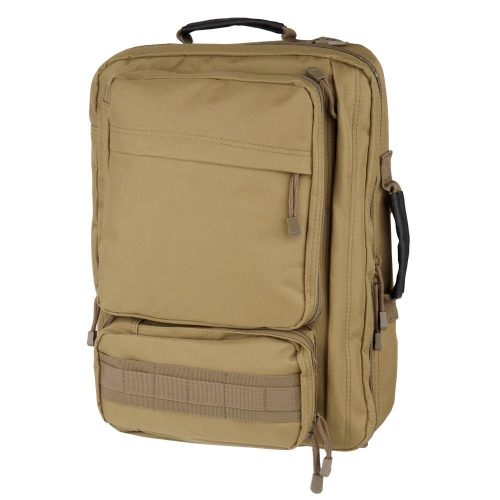 101 Inc Tactical Laptop Backpack - laptop hátizsák, világosbarna