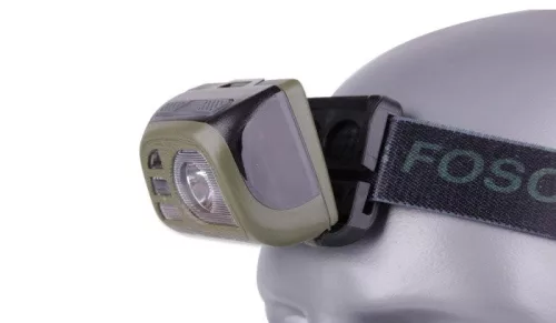 Fosco Industries Tactical - fejlámpa, 140lm, zöld