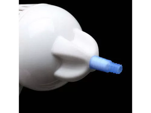 WaxVac elektromos fültisztító cserélhető, szilikon fejekkel, fehér