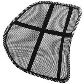   VG - 15420 légáteresztő deréktámasz, 37,5cm x 39cm, Fekete