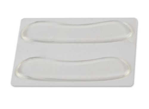 Szilikon, csúszásgátló betét cipőbe, 2db, áttetsző