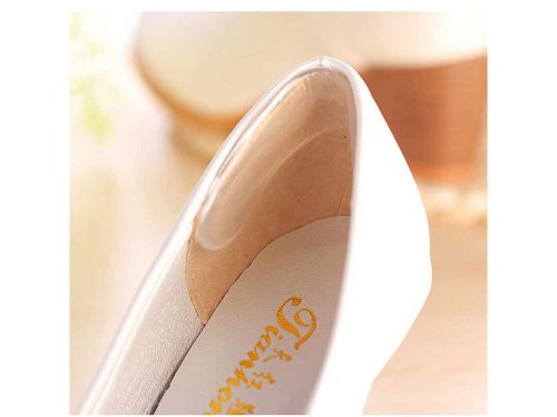 Szilikon, csúszásgátló betét cipőbe, 2db, áttetsző