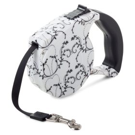   VG-19090_BL - Automata kutyapóráz, 5m, 15kg, fehér-nonfigure minta