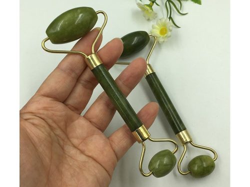 Jade roller gördős arcmasszírozó