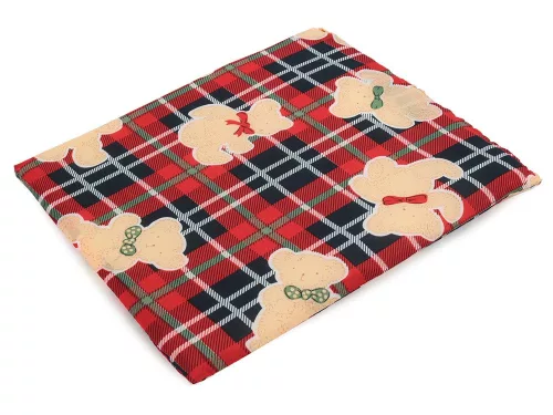 Casuta pentru caini si pisici, Material textil, 30x35x30 cm, Rosu