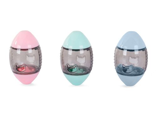 Eledellel tölthető, fejlesztő játék macskáknak, több színben