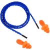 VG-01572 - Többször használható füldugó + zsinór, kék-narancs (min100db)