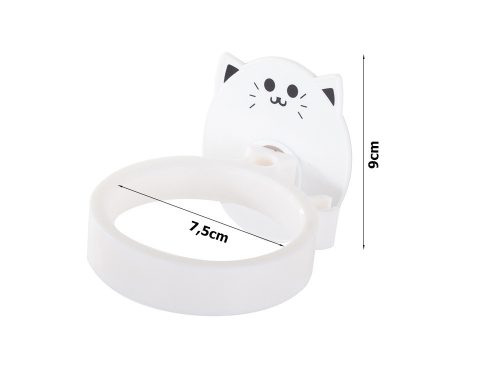 VG-15975 - falra szerelhető hajszárító tartó, Fehér