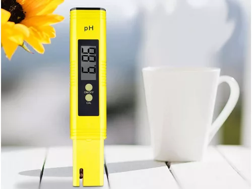 VG-11278 - Digitális pH szint mérő, sárga-fekete