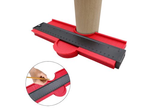 VG-11289 - Sablon nagyobb alakzatok leképezéséhez, Kontúrmásoló, piros-fekete