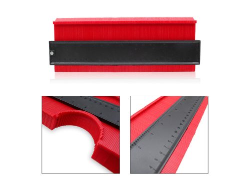 VG-11289 - Sablon nagyobb alakzatok leképezéséhez, Kontúrmásoló, piros-fekete