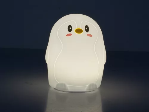 VG-24070 - Pingvin gyermek éjjeli lámpa led rgb érintésvezérlés, Usb