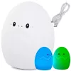 VG-24075 - Tojás gyermek éjjeli lámpa led rgb érintésvezérlés, Usb