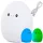 VG-24075 - Tojás gyermek éjjeli lámpa led rgb érintésvezérlés, Usb