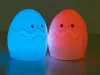 VG-24075 - Tojás gyermek éjjeli lámpa led rgb érintésvezérlés, Usb