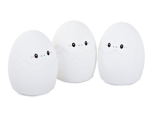 VG-24076 - Tojás gyermek éjjeli lámpa led rgb távirányítós, Usb