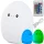 VG-24076 - Tojás gyermek éjjeli lámpa led rgb távirányítós, Usb