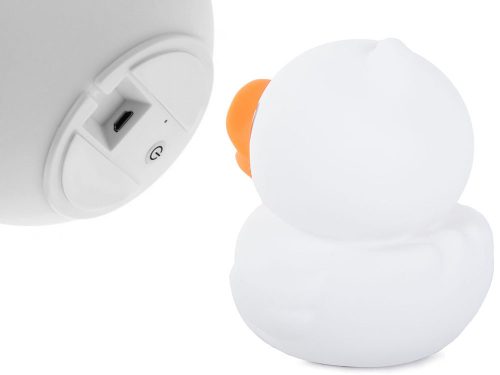 VG-24082 - Kacsa gyermek éjjeli lámpa led rgb távirányítós, Usb