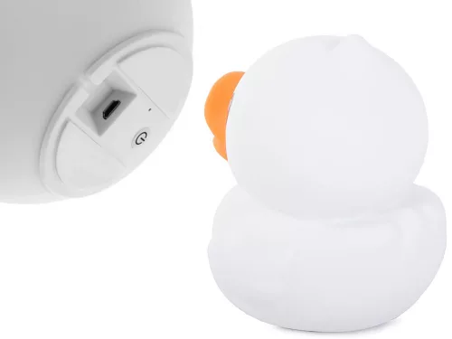 VG-24082 - Kacsa gyermek éjjeli lámpa led rgb távirányítós, Usb