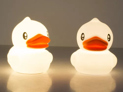 VG-24082 - Kacsa gyermek éjjeli lámpa led rgb távirányítós, Usb