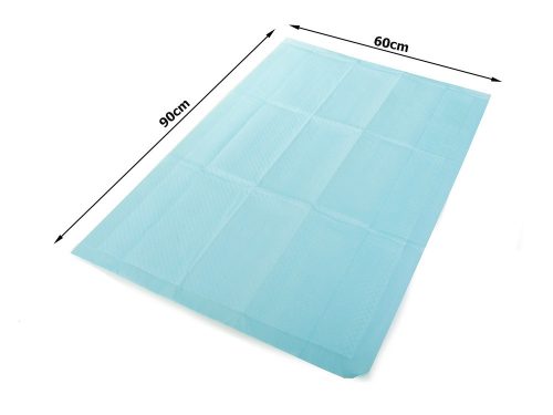 VG-19309 - Egészségügyi alátét szőnyeg kutyának, 60x90, 20 db, kék