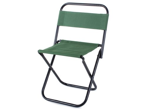 VG-01660_Z - Összecsukható horgász szék háttámlával, zöld