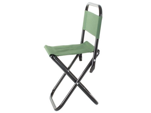 VG-01664_Z - Összecsukható háttámlás horgászszék, zöld