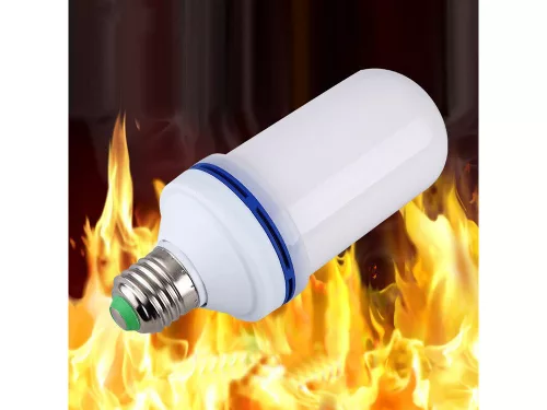 VG-01695 - Dekoratív e27 LED izzó, láng forma, sárga