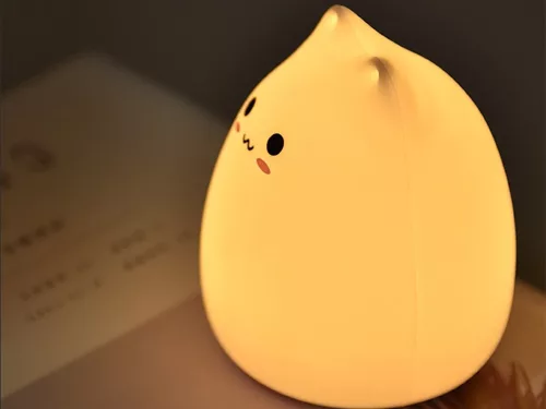 VG-12263 - Cica gyermek éjjeli lámpa led rgb érintésvezérlés, Usb