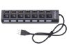 VG-06235 - Kapcsolós Usb hub splitter 7x usb 2.0