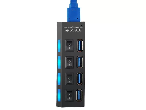 VG-06236 - Kapcsolós Usb hub splitter 4x usb 2.0