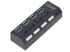 VG-06236 - Kapcsolós Usb hub splitter 4x usb 2.0