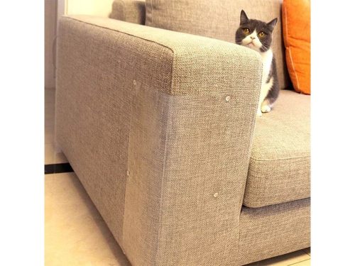 Védőfólia bútorokhoz, 2 darabos, öntapadós, áttetsző