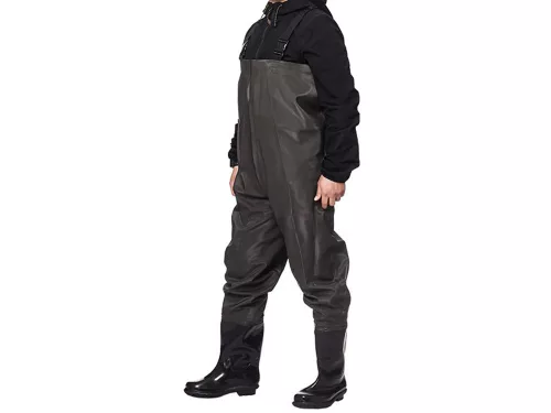 VG-14368_43 - Fishing Waders horgász overál 43-as gumicsizmával, fekete