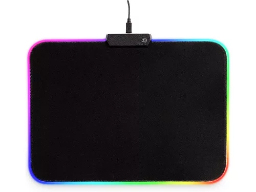 VG-06247 - Led gamer egérpad, 35cm x 25cm x 0,3cm, fekete-rgb