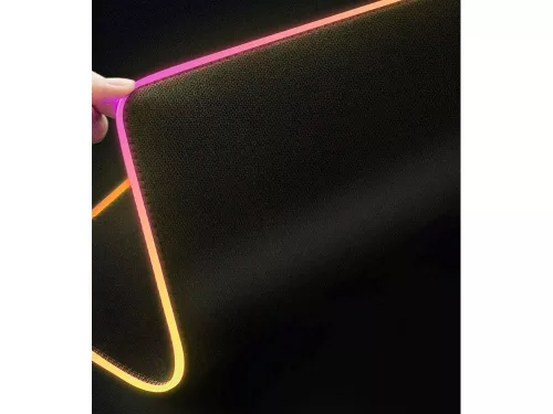 VG-06247 - Led gamer egérpad, 35cm x 25cm x 0,3cm, fekete-rgb