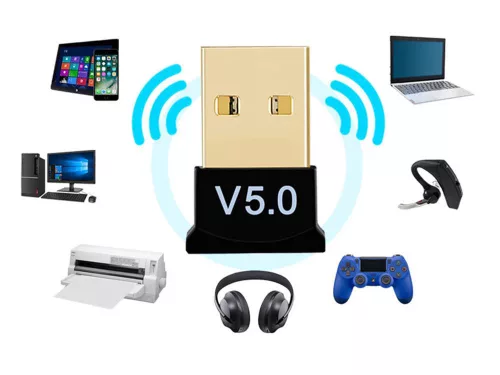 VG-06252 - Bluetooth dongle 5.0 nagy sebességű USB adapter