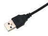 VG-06257 - USB HUB elosztó 4 portos, usb 2.0, fekete