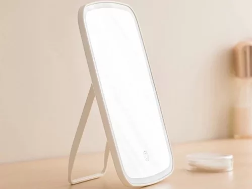 VG-24096 - LED megvilágítású asztali sminktükör, fehér