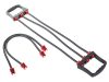 VG-24123 - 5 gumis fitness expander, fekete-piros