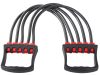 VG-24123 - 5 gumis fitness expander, fekete-piros