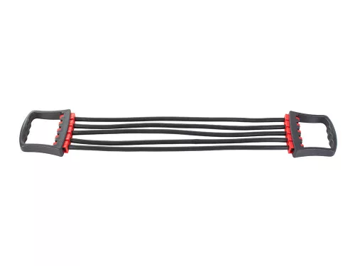 VG-24123 - 5 gumis fitness expander, fekete-piros