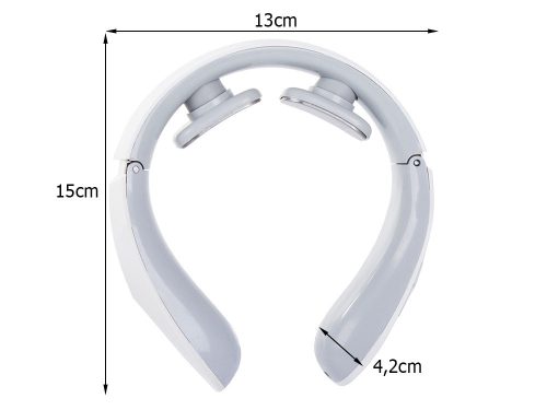 VG-24128 - Nyakmasszírozó elektrostimulátor, fehér