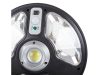 VG-24159 - Napelemes kültéri lámpa szürkület és mozgásérzékelővel, 150 LED, fekete