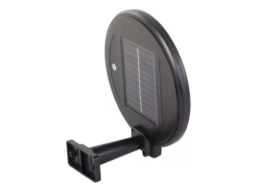 VG-24159 - Napelemes kültéri lámpa szürkület és mozgásérzékelővel, 150 LED, fekete
