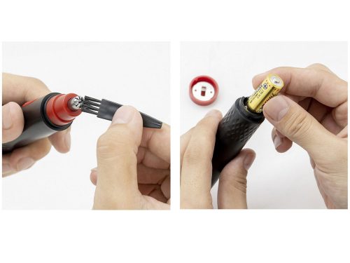 VG-24236 - Vezeték nélküli orrszőrnyíró, fekete-piros